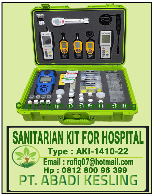Ready Stock Sanitarian Kit For Hospital AKI-1042-22