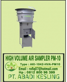 HIGH VOLUME AIR SAMPLER PM10
