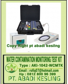 WATER CONTAMINATION MONITORING TEST KIT